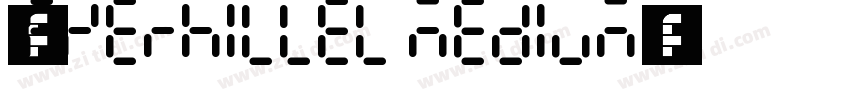 字体 EzerHillel Medium字体转换